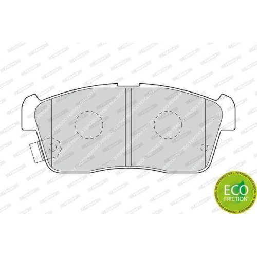 Bremsbelagsatz Scheibenbremse Ferodo FDB1532 Premier Eco Friction f&uuml;r Daihatsu