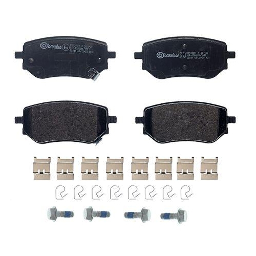 Bremsbelagsatz Scheibenbremse Brembo P50153 Prime Line f&uuml;r Mercedes Benz Nissan