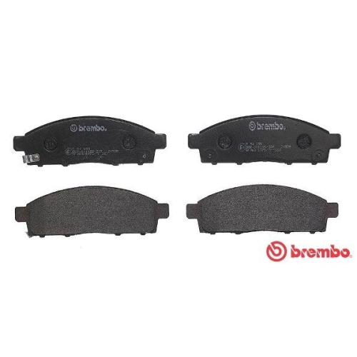 Bremsbelagsatz Scheibenbremse Brembo P54055 Prime Line f&uuml;r Fiat Mitsubishi