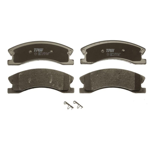 Bremsbelagsatz Scheibenbremse Trw GDB4133 Cotec f&uuml;r Chrysler Jeep Vorderachse