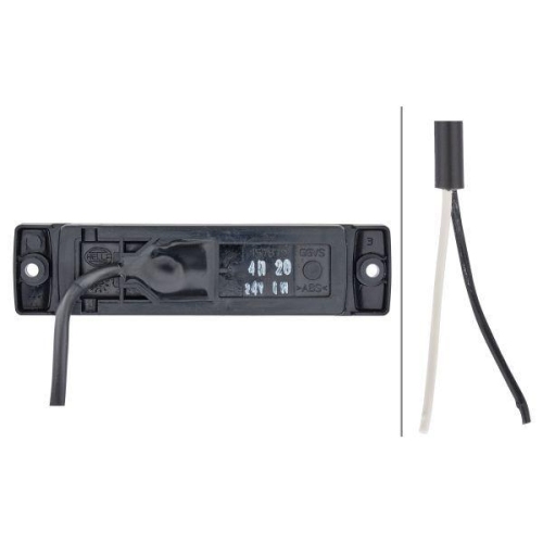 Positionsleuchte Hella 2PG 008 645-971 f&uuml;r Aebi Daf Man Scania Van Hool Tatra