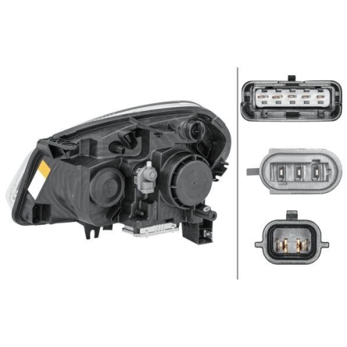 Hauptscheinwerfer Hella 1EF 238 042-121 f&uuml;r Nissan Nissan (dfac) Rechts