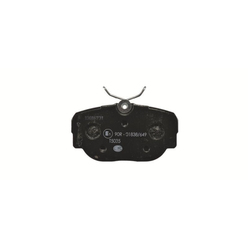 Bremsbelagsatz Scheibenbremse Hella 8DB 355 017-811 f&uuml;r Bmw Amc Vorderachse