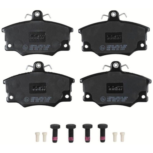 Bremsbelagsatz Scheibenbremse Trw GDB458 Cotec f&uuml;r Alfa Romeo Fiat Lancia