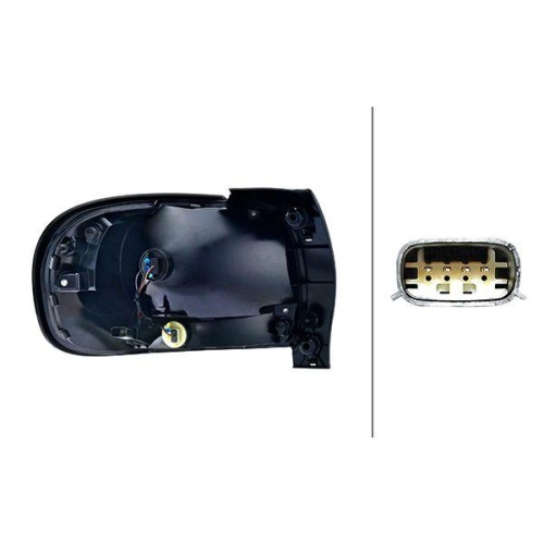 Heckleuchte Hella 2SD 012 516-121 f&uuml;r Citro&euml;n DS Rechts
