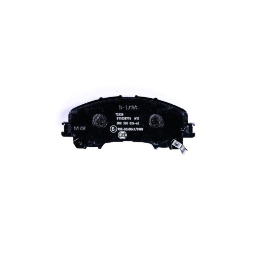 Bremsbelagsatz Scheibenbremse Hella 8DB 355 024-621 f&uuml;r Nissan Renault Infiniti