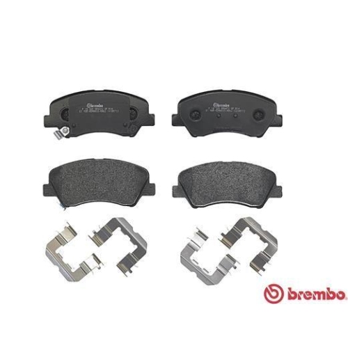 Bremsbelagsatz Scheibenbremse Brembo P18025 Prime Line f&uuml;r Hyundai Kia Geely