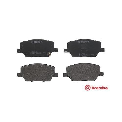 Bremsbelagsatz Scheibenbremse Brembo P23164 Prime Line für Alfa Romeo Chrysler