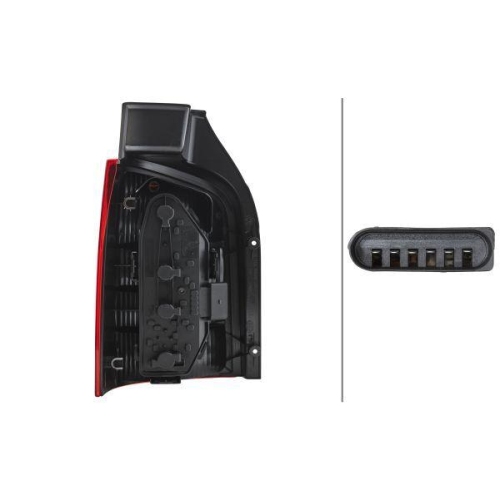 Tail Light Assembly Hella 2SK 008 579-141 for VW