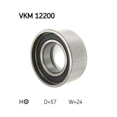 Spannrolle Zahnriemen Skf VKM 12200 für Citroën Fiat Lancia Peugeot Links Rechts