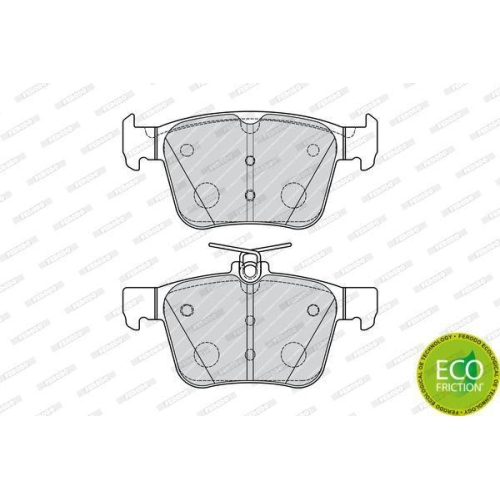Bremsbelagsatz Scheibenbremse Ferodo FDB4697 Premier Eco Friction f&uuml;r Audi Seat