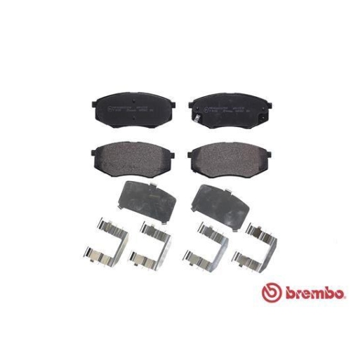 Bremsbelagsatz Scheibenbremse Brembo P30055 Prime Line f&uuml;r Hyundai Kia Kia (dyk)