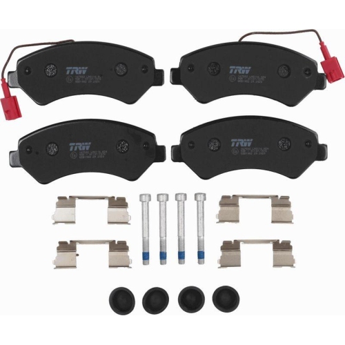 Bremsbelagsatz Scheibenbremse Trw GDB1982 Cotec f&uuml;r Vauxhall Citro&euml;n Fiat Opel