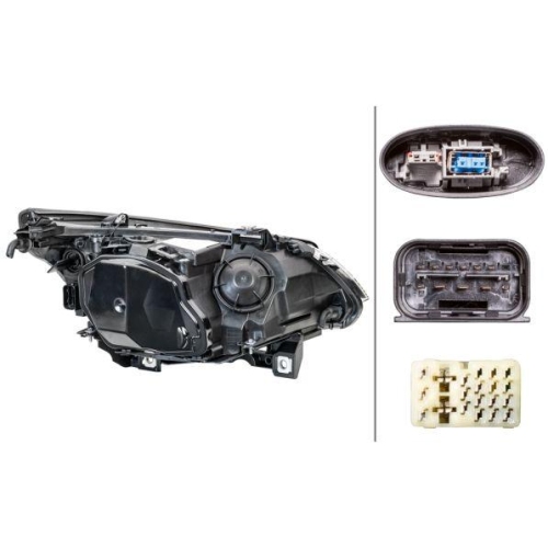 Hauptscheinwerfer Hella 1ZS 169 009-111 f&uuml;r Bmw Bmw (brilliance) Links
