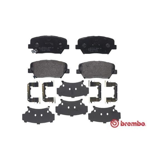 Bremsbelagsatz Scheibenbremse Brembo P30070 Prime Line f&uuml;r Hyundai Kia
