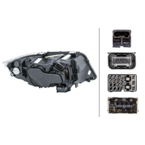 Hauptscheinwerfer Hella 1ZS 354 688-011 für Bmw Bmw (brilliance) Links