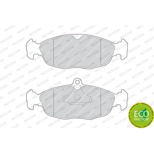 Bremsbelagsatz Scheibenbremse Ferodo FDB4749 Premier Eco Friction f&uuml;r Opel