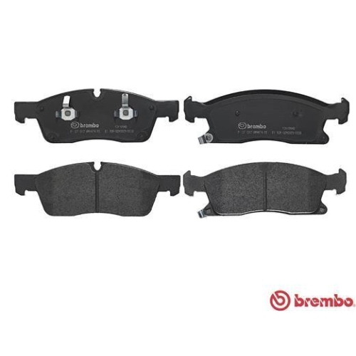Bremsbelagsatz Scheibenbremse Brembo P37017 Prime Line f&uuml;r Jeep Vorderachse