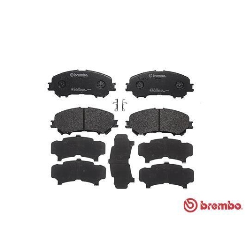 Bremsbelagsatz Scheibenbremse Brembo P56099 Prime Line f&uuml;r Nissan Renault