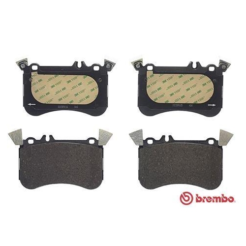 Bremsbelagsatz Scheibenbremse Brembo P50121 Prime Line f&uuml;r Mercedes Benz