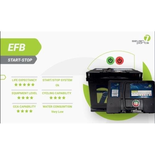 Starterbatterie 7 Seven Parts SV44L1 für