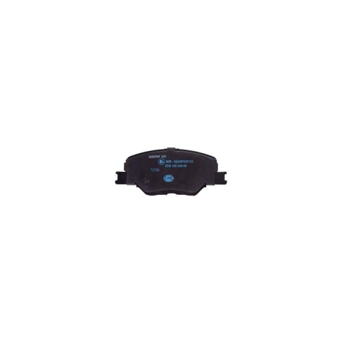 Bremsbelagsatz Scheibenbremse Hella 8DB 355 039-061 f&uuml;r Opel Vauxhall Amc