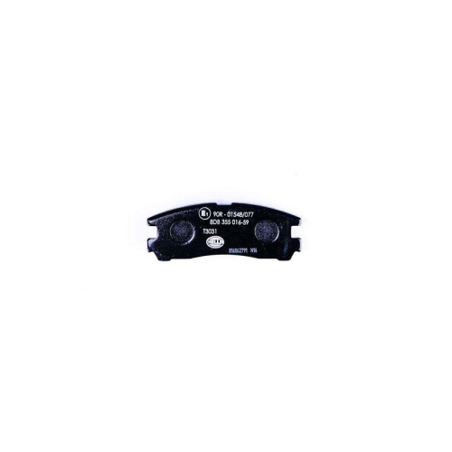 Bremsbelagsatz Scheibenbremse Hella 8DB 355 016-591 f&uuml;r Chrysler Dodge Nissan