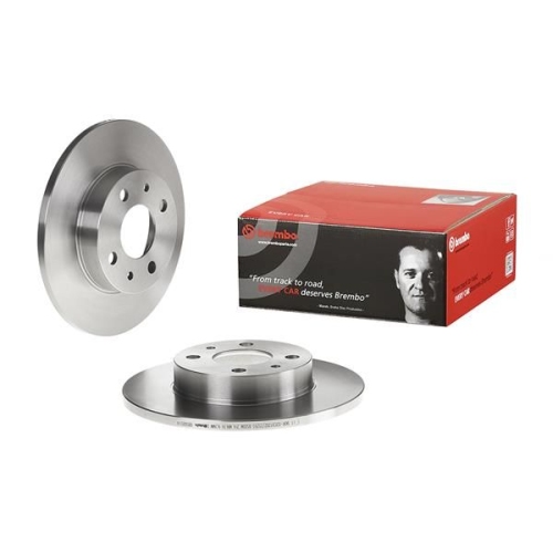 2X Brembo Bremsscheibe Prime Line f&uuml;r Alfa Romeo Fiat Ford Lancia Abarth
