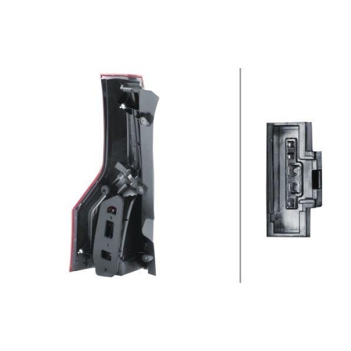 Heckleuchte Hella 2SK 009 466-141 f&uuml;r Citro&euml;n DS Rechts