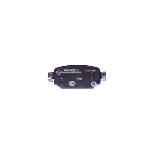 Bremsbelagsatz Scheibenbremse Hella 8DB 355 039-141 f&uuml;r Mazda Amc Hinterachse