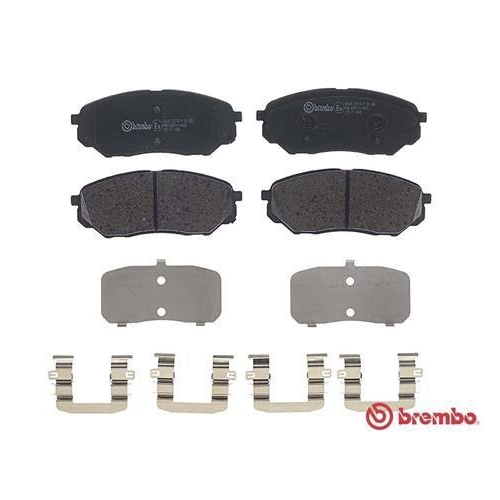 Bremsbelagsatz Scheibenbremse Brembo P30086 Prime Line f&uuml;r Hyundai Kia