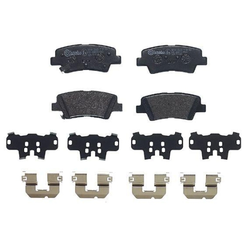 Bremsbelagsatz Scheibenbremse Brembo P30103 Prime Line f&uuml;r Hyundai Kia Geely