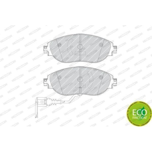 Bremsbelagsatz Scheibenbremse Ferodo FDB4425 Premier Eco Friction f&uuml;r Seat Skoda