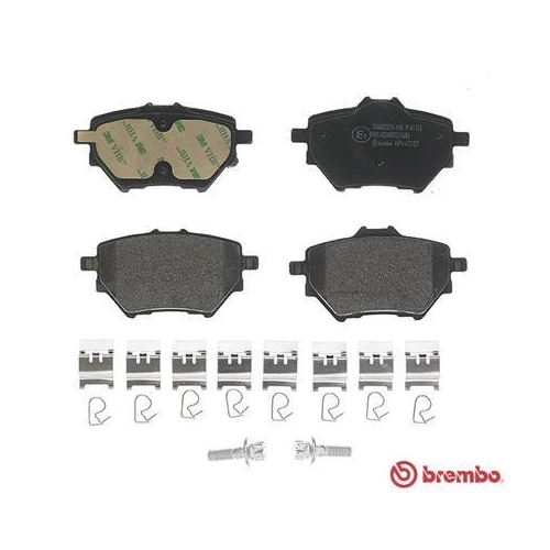 Bremsbelagsatz Scheibenbremse Brembo P61122 Prime Line f&uuml;r Citro&euml;n Fiat Opel Byd