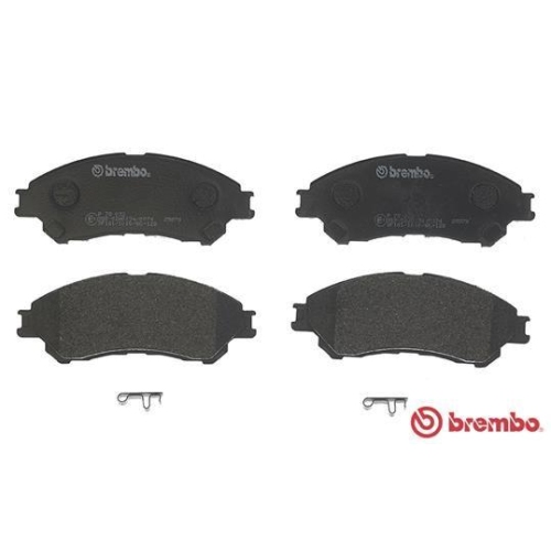 Bremsbelagsatz Scheibenbremse Brembo P79032 Prime Line f&uuml;r Mitsubishi Nissan
