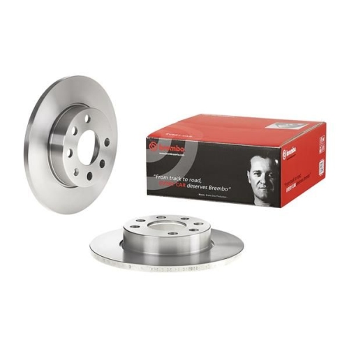 2X Brembo Bremsscheibe Vorderachse Prime Line f&uuml;r Opel Vauxhall