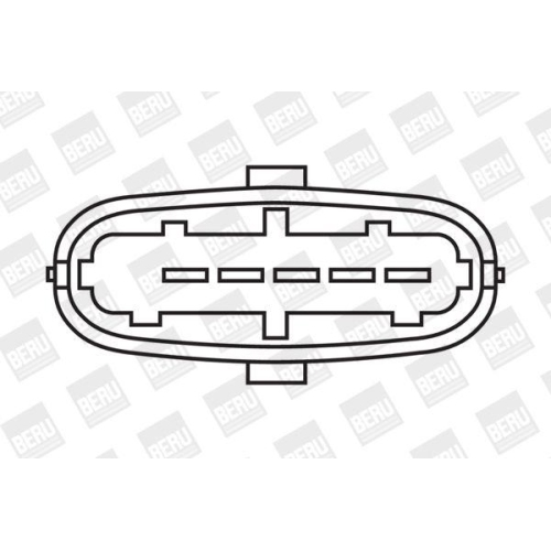 Z&uuml;ndspule Borgwarner (beru) ZS358 f&uuml;r Opel Vauxhall General Motors