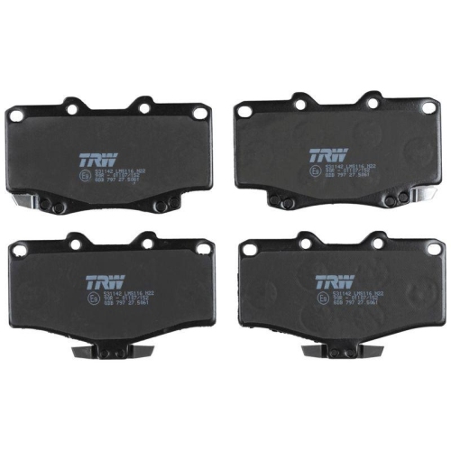 Bremsbelagsatz Scheibenbremse Trw GDB797 Cotec f&uuml;r Toyota VW Great Wall Baw