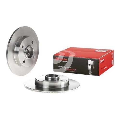 1X Brembo Bremsscheibe Prime Line - With Bearing Kit f&uuml;r Citro&euml;n Peugeot