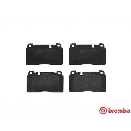 Bremsbelagsatz Scheibenbremse Brembo P85123 Prime Line für Audi Porsche Seat VW
