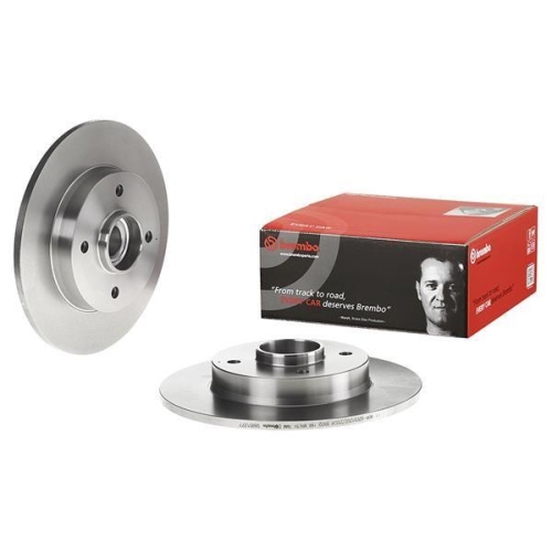 1X Brembo Bremsscheibe Prime Line - With Bearing Kit f&uuml;r Citro&euml;n Opel DS