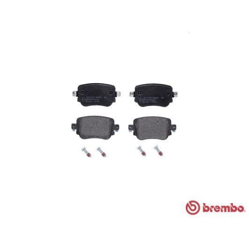 Bremsbelagsatz Scheibenbremse Brembo P85135 Prime Line f&uuml;r Audi Seat Skoda VW