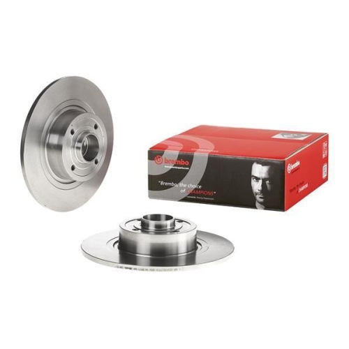 Bremsscheibe Brembo 08.A135.17 Prime Line - With Bearing Kit f&uuml;r Renault