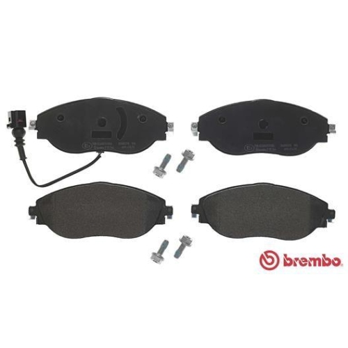 Bremsbelagsatz Scheibenbremse Brembo P85144 Prime Line f&uuml;r Audi Seat Skoda VW