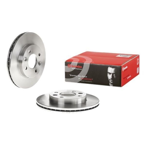 Bremsscheibe Brembo 09.3148.14 Prime Line f&uuml;r Nissan Renault Vorderachse