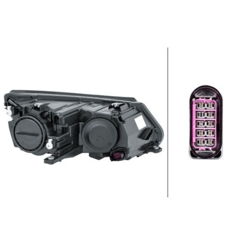 Hauptscheinwerfer Hella 1EL 010 749-211 f&uuml;r VW Vw (svw) Links