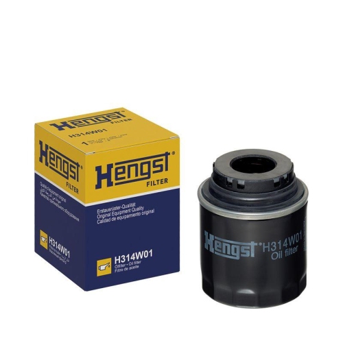Ölfilter Hengst Filter H314W01 für Vag