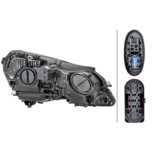 Hauptscheinwerfer Hella 1ZT 011 705-111 f&uuml;r Mercedes Benz Mercedes Benz Links
