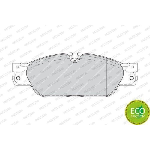 Bremsbelagsatz Scheibenbremse Ferodo FDB1711 Premier Eco Friction f&uuml;r Daimler