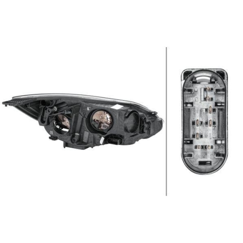 Hauptscheinwerfer Hella 1EA 354 994-031 f&uuml;r Ford Links